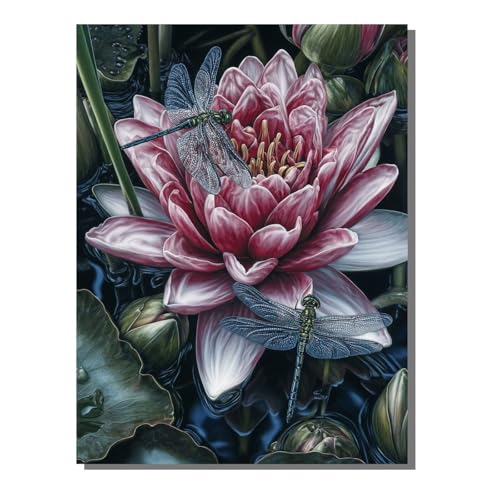 5D Diamond Painting Erwachsene, Diamant Malerei Kinder Anfänger, DIY Abstrakt Blume Diamant Painting Bilder Erwachsene Bastelset Als Geschenk Zur Entspannung und Als Wanddeko 80x100 cm SYLF497 von YALNSENN