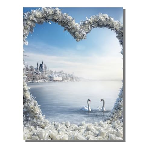 5D Diamond Painting Erwachsene, Diamant Malerei Kinder Anfänger, DIY Blume Tier Diamant Painting Bilder Erwachsene Bastelset Geeignet Als Geschenk, Zur Entspannung und Als Wanddeko 40x50cm SYLF370 von YALNSENN