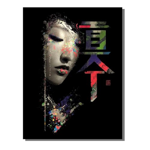 5D Diamond Painting Erwachsene, Diamant Malerei Kinder Anfänger, DIY Frau Abstrakt Diamant Painting Bilder Erwachsene Bastelset Geeignet Als Geschenk, Zur Entspannung und Als Wanddeko 40x50cm SYLF133 von YALNSENN
