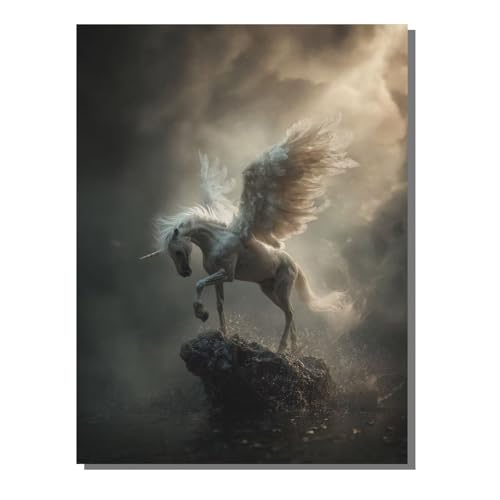 5D Diamond Painting Erwachsene, Diamant Malerei Kinder Anfänger, DIY Tier Einhorn Diamant Painting Bilder Erwachsene Bastelset Geeignet Als Geschenk, Zur Entspannung und Als Wanddeko 40x50cm SYLF650 5D Diamond Painting Erwachsene, Diamant Malerei Kinder Anfänger, DIY Tier Einhorn Diamant Painting Bilder Erwachsene Bastelset Geeignet Als Geschenk, Zur Entspannung und Als Wanddeko 40x50cm SYLF650 von YALNSENN