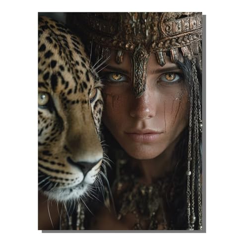 5D Diamond Painting Erwachsene, Diamant Malerei Kinder Anfänger, DIY Tier Gesicht Diamant Painting Bilder Erwachsene Bastelset Geeignet Als Geschenk, Zur Entspannung und Als Wanddeko 40x50cm SYLF22 von YALNSENN