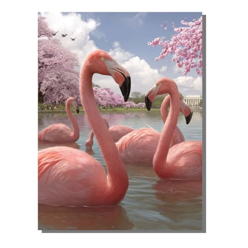 5D Diamond Painting Erwachsene, Diamant Malerei Kinder Anfänger, DIY Tier Landschaft Diamant Painting Bilder Erwachsene Bastelset Als Geschenk Zur Entspannung und Als Wanddeko 60x80 cm SYLF530 von YALNSENN