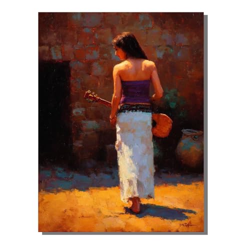 Abstrakt Frau Diamond Painting Erwachsene, 5D Diamant Kunst Kinder Kits, DIY Erwachsene Mosaikherstellung Basteln Diamant Malerei Bilder Set für Weihnachten Wanddekoration, Geschenke 30x40 cm SYLF380 von YALNSENN