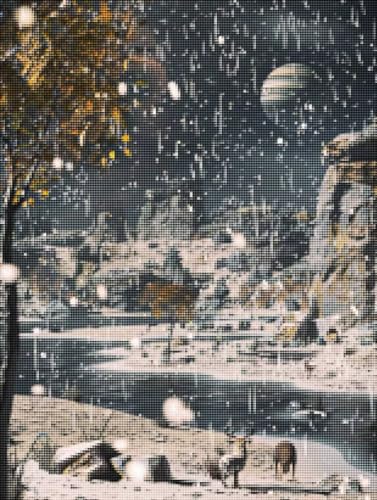 Diamond Painting Schneeszene Diamond Painting Erwachsene Groß XXL Winter Full drill Daiment Malerei Erwachsene, 5D Diamant Art Mosaic Bastelset Kunst-Design-Stickerei Set für Dekoration 60 X 80cm 0-9 Diamond Painting Schneeszene Diamond Painting Erwachsene Groß XXL Winter Full drill Daiment Malerei Erwachsene, 5D Diamant Art Mosaic Bastelset Kunst-Design-Stickerei Set für Dekoration 60 X 80cm 0-9 von YALNSENN