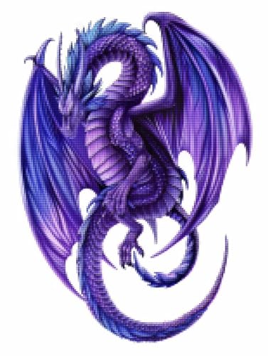 Drachen Diamond Painting Groß XXL 70x95 cm, DlY Tier Diamant Painting Bilder Kinder, Full drill Daiments Malerei Erwachsene, 5D Diamond Art Bilder Mosaic Bastelset Kunst-Design-Stickerei Set 0-Z Drachen Diamond Painting Groß XXL 70x95 cm, DlY Tier Diamant Painting Bilder Kinder, Full drill Daiments Malerei Erwachsene, 5D Diamond Art Bilder Mosaic Bastelset Kunst-Design-Stickerei Set 0-Z von YALNSENN
