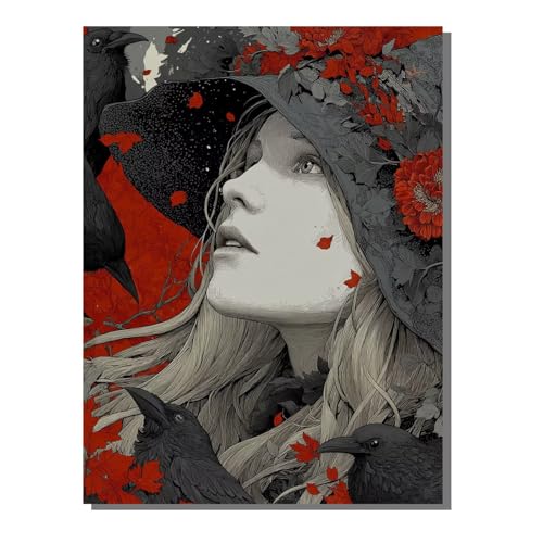 Frau Blume Diamond Painting Erwachsene, 5D Diamant Kunst Kinder Kits, DIY Erwachsene Mosaikherstellung Basteln Diamant Malerei Bilder Set für Weihnachten Wanddekoration, Geschenke 40x50cm SYLF20 Frau Blume Diamond Painting Erwachsene, 5D Diamant Kunst Kinder Kits, DIY Erwachsene Mosaikherstellung Basteln Diamant Malerei Bilder Set für Weihnachten Wanddekoration, Geschenke 40x50cm SYLF20 von YALNSENN