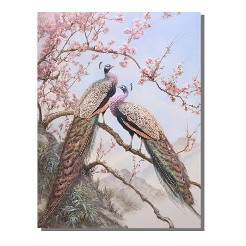 Pfau Tier Diamond Painting Erwachsene, 5D Diamant Kunst Kinder Kits, DIY Erwachsene Mosaikherstellung Basteln Diamant Malerei Bilder Set für Weihnachten Wanddekoration, Geschenke 40x50cm SYLF756 Pfau Tier Diamond Painting Erwachsene, 5D Diamant Kunst Kinder Kits, DIY Erwachsene Mosaikherstellung Basteln Diamant Malerei Bilder Set für Weihnachten Wanddekoration, Geschenke 40x50cm SYLF756 von YALNSENN