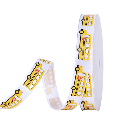 YAMA Satinband zum Basteln, Dankeschön, Lehrer, dünnes Satinband für Geschenke, buntes Schulthema für Lehrer, Wertschätzung, Geschenkverpackung, 1,6 cm x 9,7 m YAMA Satinband zum Basteln, Dankeschön, Lehrer, dünnes Satinband für Geschenke, buntes Schulthema für Lehrer, Wertschätzung, Geschenkverpackung, 1,6 cm x 9,7 m von YAMA