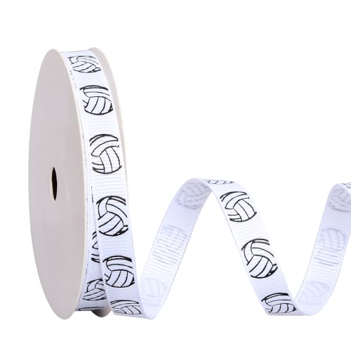 YAMA Volleyballband, 0,9 cm, 9,1 m, Ripsband, Sportband für Bastelarbeiten, Haarschleifen, Geschenkverpackungen, Team-Party-Dekoration YAMA Volleyballband, 0,9 cm, 9,1 m, Ripsband, Sportband für Bastelarbeiten, Haarschleifen, Geschenkverpackungen, Team-Party-Dekoration von YAMA
