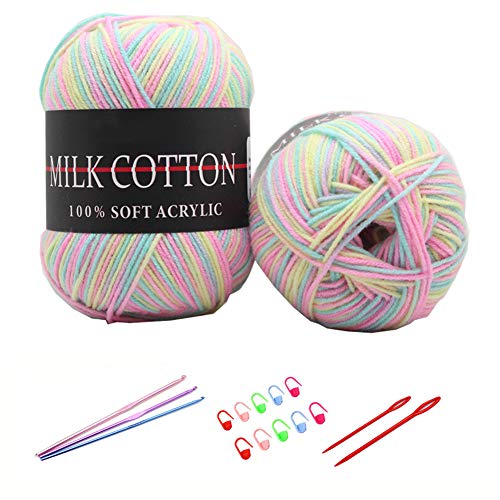 YAMEE 6 Stück 50 g Handstrickgarn farbverlauf wolle zum stricken Farbverlaufswolle Häkelgarn Stricken Garn Hand Gestrickt Garn Weberei Garn mit Häkelhaken und Häkelgarn Set YAMEE 6 Stück 50 g Handstrickgarn farbverlauf wolle zum stricken Farbverlaufswolle Häkelgarn Stricken Garn Hand Gestrickt Garn Weberei Garn mit Häkelhaken und Häkelgarn Set von YAMEE