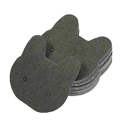 50 Stück/Set Katze Kopf geformte Ohrstecker Display Karte Ohrringe Ohrstecker Karten Schmuck Stück 50 Stück/Set Katze Kopf geformte Ohrstecker Display Karte Ohrringe Ohrstecker Karten Schmuck Stück von YANBOYI