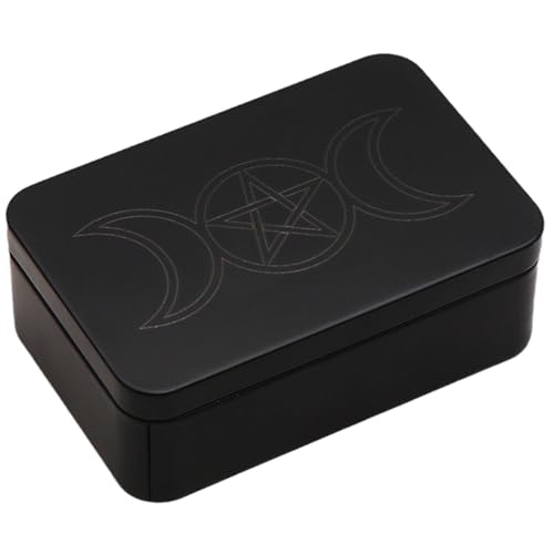 YANBOYI Rechteckige Metall-Kartenbox für Spiele, Tarots, Schmuck, Aufbewahrung, Spiele, leere Kartenaufbewahrung von YANBOYI