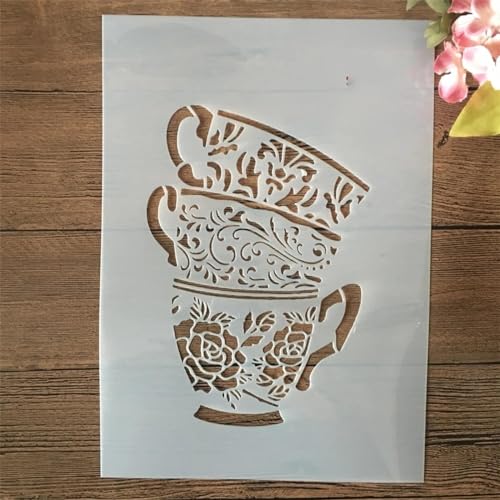 Malschablonen für Holz, A4, 29 cm, Ahornblätter, wiederverwendbare Malschablonen für Holzarbeiten, Leinwand für Heimdekoration, Stil E Malschablonen für Holz, A4, 29 cm, Ahornblätter, wiederverwendbare Malschablonen für Holzarbeiten, Leinwand für Heimdekoration, Stil E von YANCHIPANGHE