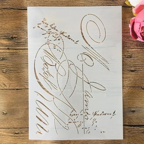 Malschablonen für Holz, A4, 29 cm, Motiv: Baum des Mondes und der Nacht, wiederverwendbar, aus Holz, Leinwand, Heimdekoration, Stil I Malschablonen für Holz, A4, 29 cm, Motiv: Baum des Mondes und der Nacht, wiederverwendbar, aus Holz, Leinwand, Heimdekoration, Stil I von YANCHIPANGHE