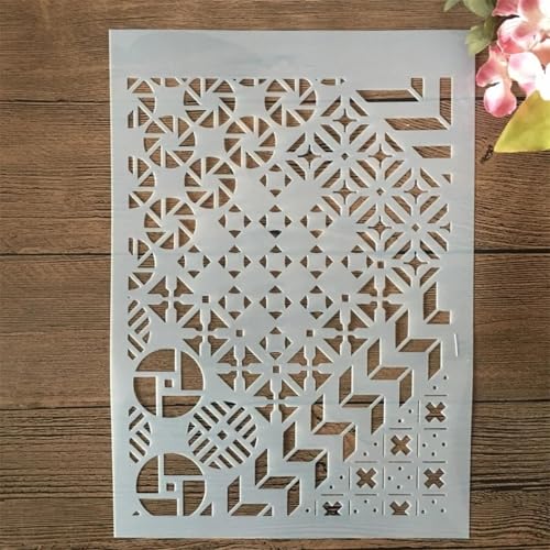 Malschablonen für Holzmalerei, A4, 29 cm, zum Bemalen von Meeresschildkröten, wiederverwendbar, für Holzarbeiten, Leinwand, Heimdekoration, M-Stil Malschablonen für Holzmalerei, A4, 29 cm, zum Bemalen von Meeresschildkröten, wiederverwendbar, für Holzarbeiten, Leinwand, Heimdekoration, M-Stil von YANCHIPANGHE