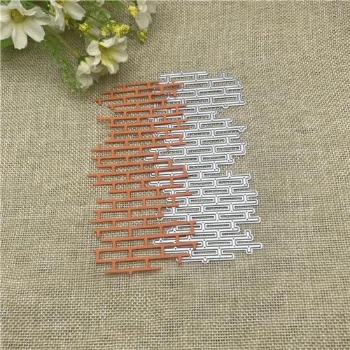 Schablonen zur Kartenherstellung, 6,7 x 12,9 cm, Gitterhintergrund, Metall-Stanzform, rundes Loch, Etikett, Etikett, Scrapbooking, Papierhandwerk von YANCHIPANGHE