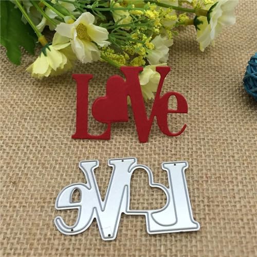 Schablonen zur Kartenherstellung, 6 x 4 cm, Metall-Stanzschablone, Dekoration, Scrapbooking, Stanzformen, Album, Papierbasteln von YANCHIPANGHE