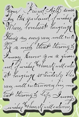 Scrapbook-Stempel zum Basteln, 11 x 16 cm, Hintergrund, Sammelalbum, Kartenalbum, Papierbasteln, Silikonkautschuk, transparente Stempel, Schablonen von YANCHIPANGHE