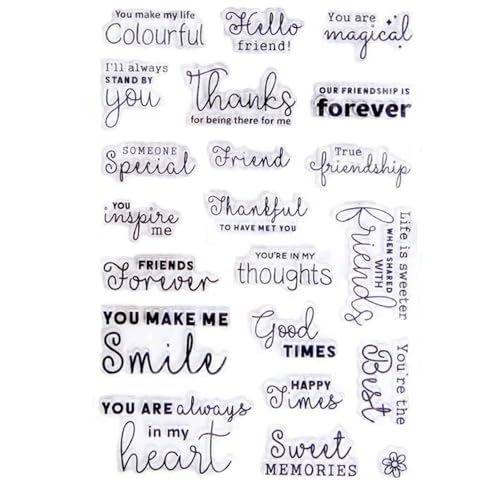 Silikonstempel, Kartenherstellung, 11 x 16 cm, englisches Wort "Thankful", transparenter Silikonstempel für Scrapbooking, Fotoalbum, Dekoration Silikonstempel, Kartenherstellung, 11 x 16 cm, englisches Wort "Thankful", transparenter Silikonstempel für Scrapbooking, Fotoalbum, Dekoration von YANCHIPANGHE