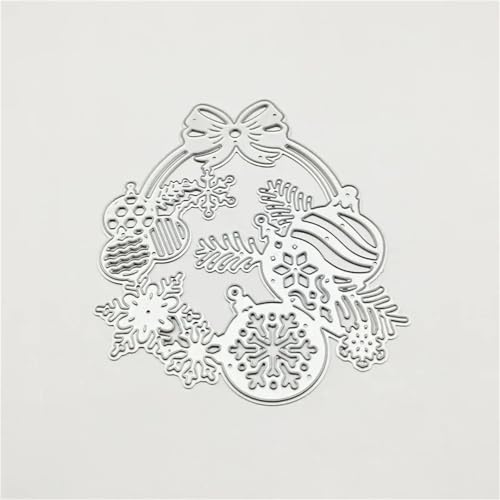 Stanzform für Kartenherstellung, 10,4 x 8,6 cm, Weihnachtsschneeflocke, zum Aufhängen, Obst-Metall-Stanzformen, Papierkarten, Scrapbooking, Basteln Stanzform für Kartenherstellung, 10,4 x 8,6 cm, Weihnachtsschneeflocke, zum Aufhängen, Obst-Metall-Stanzformen, Papierkarten, Scrapbooking, Basteln von YANCHIPANGHE
