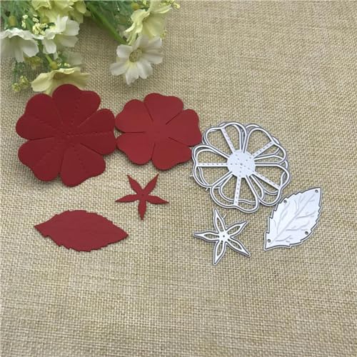 Stanzformen, Schablonen, Kartenherstellung, 12,5 x 8,9 cm, Blumen, Metall-Stanzformen, Form, rundes Loch, Etikett, Etikett, Scrapbooking, Papierbasteln Stanzformen, Schablonen, Kartenherstellung, 12,5 x 8,9 cm, Blumen, Metall-Stanzformen, Form, rundes Loch, Etikett, Etikett, Scrapbooking, Papierbasteln von YANCHIPANGHE