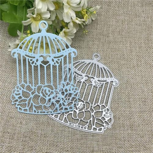 Stanzformen, Schablonen, Kartenherstellung, 8,1 x 10,5 cm, Vogelkäfig-Metall-Stanzform, rundes Loch, Etikett, Etikett, Scrapbooking, Papierhandwerk Stanzformen, Schablonen, Kartenherstellung, 8,1 x 10,5 cm, Vogelkäfig-Metall-Stanzform, rundes Loch, Etikett, Etikett, Scrapbooking, Papierhandwerk von YANCHIPANGHE