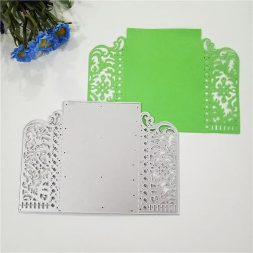 Stanzformen für Grußkarten, 17 x 12 cm, für Scrapbooking, Umschläge, Papierschablonen von YANCHIPANGHE