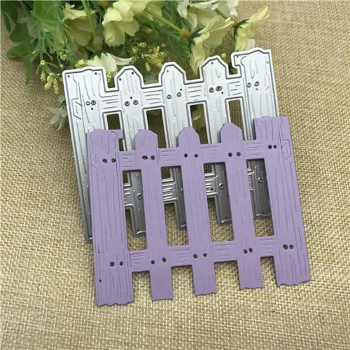 Stanzschablonen, 10,1 x 8,2 cm, Zaun-Metall-Stanzform, rundes Loch, Etikett, Etikett, Scrapbooking, Papierhandwerk Stanzschablonen, 10,1 x 8,2 cm, Zaun-Metall-Stanzform, rundes Loch, Etikett, Etikett, Scrapbooking, Papierhandwerk von YANCHIPANGHE