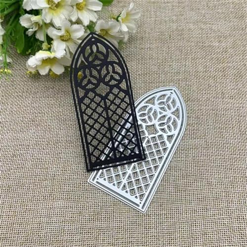 Stanzschablonen, 10,2 x 4,7 cm, Geometrie, Fenster, Spitze, Blumen, Rahmen, Metall-Stanzformen für Scrapbooking, dekorative Prägung, Handarbeitsvorlage Stanzschablonen, 10,2 x 4,7 cm, Geometrie, Fenster, Spitze, Blumen, Rahmen, Metall-Stanzformen für Scrapbooking, dekorative Prägung, Handarbeitsvorlage von YANCHIPANGHE