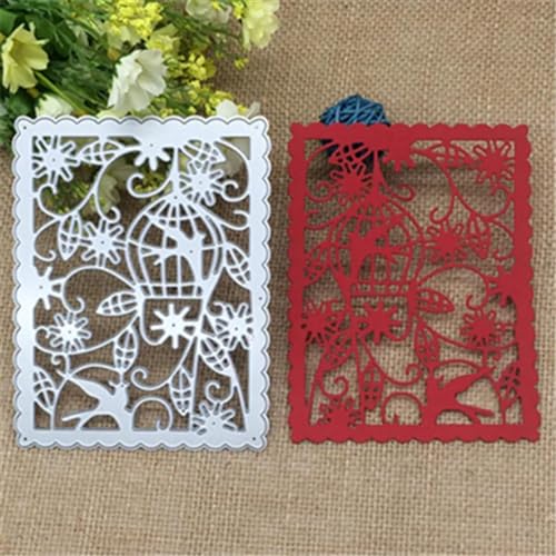 Stanzschablonen, 10,5 x 13,5 cm, rechteckiger Rahmen, Metall-Stanzform, rundes Loch, Etikett, Scrapbooking, Papierhandwerk Stanzschablonen, 10,5 x 13,5 cm, rechteckiger Rahmen, Metall-Stanzform, rundes Loch, Etikett, Scrapbooking, Papierhandwerk von YANCHIPANGHE