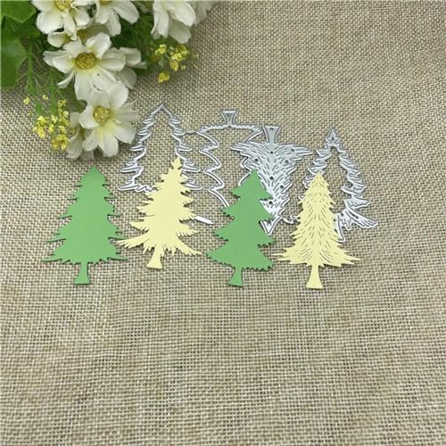Stanzschablonen, 7,1 x 11,9 cm, Weihnachtsbäume, Metall-Stanzformen, Scrapbooking, Schablone, Kartenprägung, Fotoalbum, Vorlage Stanzschablonen, 7,1 x 11,9 cm, Weihnachtsbäume, Metall-Stanzformen, Scrapbooking, Schablone, Kartenprägung, Fotoalbum, Vorlage von YANCHIPANGHE