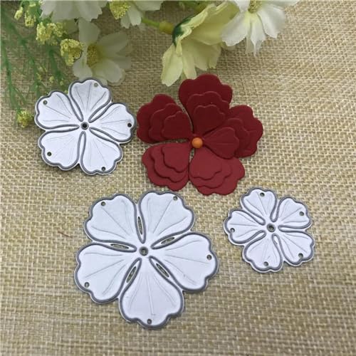 Stanzschablonen, 8,3 x 6,7 cm, Blumen-Metall-Stanzformen, Schablone, Dekoration, Sammelalbum, Papierbasteln Stanzschablonen, 8,3 x 6,7 cm, Blumen-Metall-Stanzformen, Schablone, Dekoration, Sammelalbum, Papierbasteln von YANCHIPANGHE