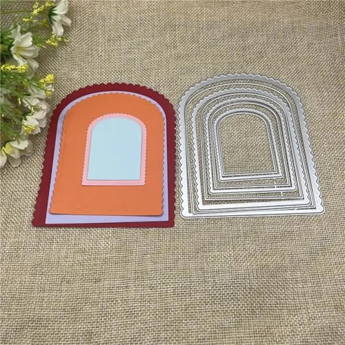 Stanzschablonen, 9,9 x 12 cm, Metall-Stanzformen für Scrapbooking, dekorative Prägung, Handarbeitsvorlage von YANCHIPANGHE