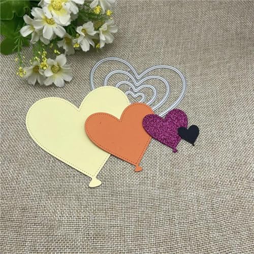 Stanzschablonen, 9,9 x 9,9 cm, Herzrahmen, Spitze, Metall, Stanzschablone, Scrapbooking, Stanzform, Kartenprägung, Fotoalbum, Vorlage Stanzschablonen, 9,9 x 9,9 cm, Herzrahmen, Spitze, Metall, Stanzschablone, Scrapbooking, Stanzform, Kartenprägung, Fotoalbum, Vorlage von YANCHIPANGHE