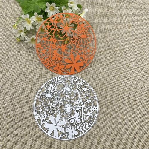 Stanzschablonen, Kartenherstellung, 12 x 12 cm, Spitzenblumen-Rahmen, Metall-Stanzformen für Scrapbooking, Prägung, Handarbeit, Vorlage Stanzschablonen, Kartenherstellung, 12 x 12 cm, Spitzenblumen-Rahmen, Metall-Stanzformen für Scrapbooking, Prägung, Handarbeit, Vorlage von YANCHIPANGHE