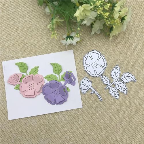 Stanzschablonen, Kartenherstellung, 4,3 x 4,3 cm, Frühlingsblumen-Blatt, Metall-Stanzform, Schlüsselanhänger, Herz, Papier, Schlüsselanhänger, Scrapbooking, Papierbasteln Stanzschablonen, Kartenherstellung, 4,3 x 4,3 cm, Frühlingsblumen-Blatt, Metall-Stanzform, Schlüsselanhänger, Herz, Papier, Schlüsselanhänger, Scrapbooking, Papierbasteln von YANCHIPANGHE