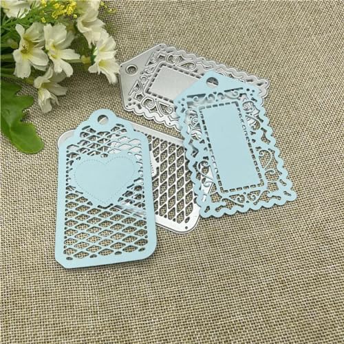 Stanzschablonen für Karten, 10,4 x 5,8 cm, Etiketten-Set, Metall-Stanzformen, runde Löcher, Etiketten, Etiketten, Scrapbooking, Papierbasteln Stanzschablonen für Karten, 10,4 x 5,8 cm, Etiketten-Set, Metall-Stanzformen, runde Löcher, Etiketten, Etiketten, Scrapbooking, Papierbasteln von YANCHIPANGHE