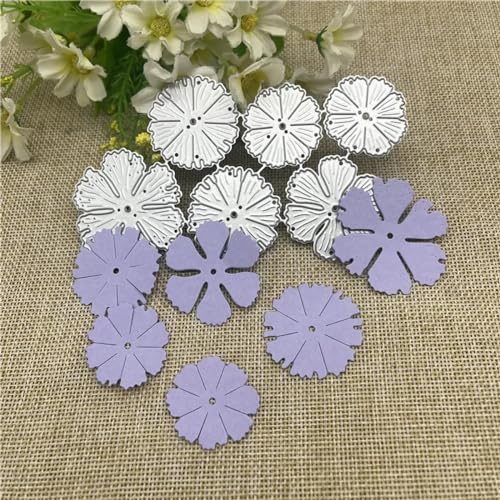Stanzschablonen für Karten, 7,6 x 13 cm, 3D-Blumen, Metall-Stanzform, rundes Loch, Etikett, Etikett, Scrapbooking, Papierhandwerk Stanzschablonen für Karten, 7,6 x 13 cm, 3D-Blumen, Metall-Stanzform, rundes Loch, Etikett, Etikett, Scrapbooking, Papierhandwerk von YANCHIPANGHE