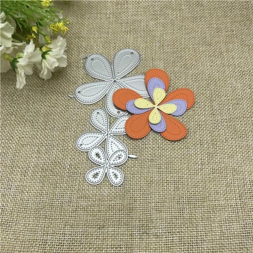 Stanzschablonen für Scrapbooking, 6,5 x 12,8 cm, Blumenränder, Metall-Stanzformen, Scrapbooking, Stanzschablone, Kartenprägung, Fotoalbum, Vorlage von YANCHIPANGHE