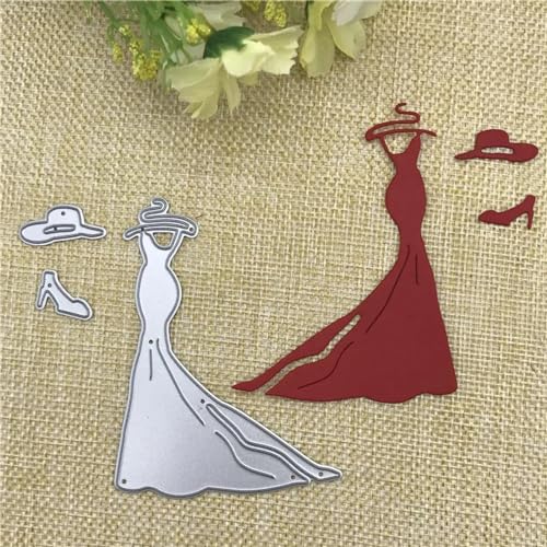 Stanzschablonen für Scrapbooking, 6 x 8,1 cm, formale Metall-Stanzform, rundes Loch, Etikett, Etikett, Scrapbooking, Papierhandwerk von YANCHIPANGHE