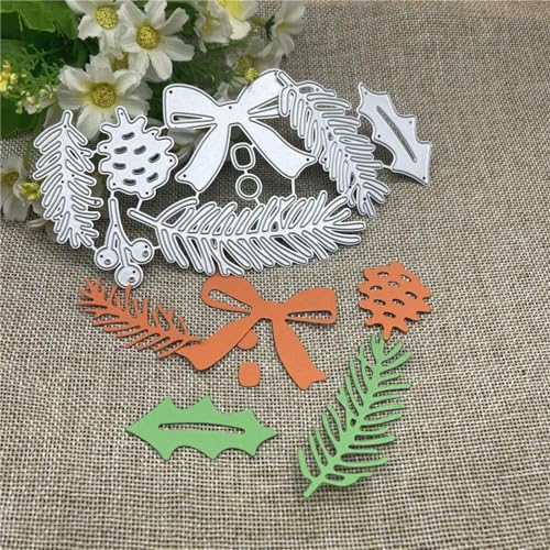 Stanzschablonen für Scrapbooking, 8,2 x 15,6 cm, Schleife, Spitze, Metall, Stanzschablone, Stanzform, Kartenprägung, Fotoalbum, Vorlage von YANCHIPANGHE