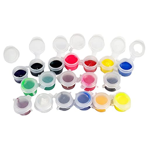 YANGLY Epoxidharz-Farbcreme, 18 Farben, Epoxid-Pigmentpaste, Harzfarbstoff, jeweils 0,07 Unzen, ungiftiger Harzfarbstoff, einfarbig, für Schmuckherstellung, DIY-Handwerk YANGLY Epoxidharz-Farbcreme, 18 Farben, Epoxid-Pigmentpaste, Harzfarbstoff, jeweils 0,07 Unzen, ungiftiger Harzfarbstoff, einfarbig, für Schmuckherstellung, DIY-Handwerk von YANGLY