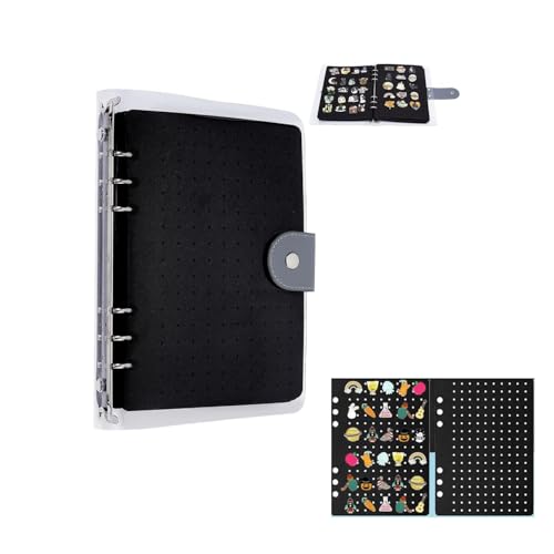 Pin Display Buch, Emaille Pin Display mit Abnehmbaren Ringbüchern,Lagerung Lose-Blatt-Binder Notizbuch-Alben mit Kunststoffabdeckung,Staubgeschützt Pin Lagerung Buch Pin Display Buch, Emaille Pin Display mit Abnehmbaren Ringbüchern,Lagerung Lose-Blatt-Binder Notizbuch-Alben mit Kunststoffabdeckung,Staubgeschützt Pin Lagerung Buch von YANGWEN