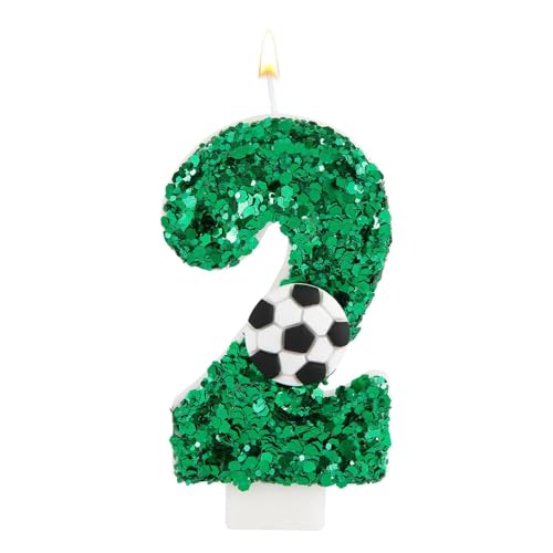 YANGWEN Geburtstagskerze, 3D Geburtstagskerzen Kinder Kerzen Geburtstag Fußball Geburtstagskerzen Zahlen 2. Geburtstag Junge YANGWEN Geburtstagskerze, 3D Geburtstagskerzen Kinder Kerzen Geburtstag Fußball Geburtstagskerzen Zahlen 2. Geburtstag Junge von YANGWEN