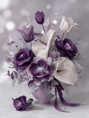 Blume Diamond Painting 90x120cm, Diamant Painting Bilder Anlage Crystal Art 5D DIY Eckige Steine Diamant Malerei Cross Stitch Stickerei Basteln Erwachsene für Deko Wohnzimmer, Geschenke -yym250766 Blume Diamond Painting 90x120cm, Diamant Painting Bilder Anlage Crystal Art 5D DIY Eckige Steine Diamant Malerei Cross Stitch Stickerei Basteln Erwachsene für Deko Wohnzimmer, Geschenke -yym250766 von YANGYUMBOU