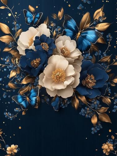 Rose Diamond Painting 90x120cm, Diamant Painting Bilder Schmetterling Crystal Art Eckige Steine Diamant Malerei Cross Stitch Stickerei Basteln Erwachsene für Deko Wohnzimmer, Geschenke -yym25078M Rose Diamond Painting 90x120cm, Diamant Painting Bilder Schmetterling Crystal Art Eckige Steine Diamant Malerei Cross Stitch Stickerei Basteln Erwachsene für Deko Wohnzimmer, Geschenke -yym25078M von YANGYUMBOU