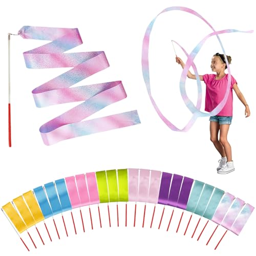 YANMIN Prinzessinnen-Partygeschenke – 24 Stück Tanzband Zauberstab für Kinder 4–8 8–12 Prinzessin Meerjungfrau Geburtstag Party Luftschlangen Dekorationen Zubehör Mädchen Prinzessin Party Karneval YANMIN Prinzessinnen-Partygeschenke – 24 Stück Tanzband Zauberstab für Kinder 4–8 8–12 Prinzessin Meerjungfrau Geburtstag Party Luftschlangen Dekorationen Zubehör Mädchen Prinzessin Party Karneval von YANMIN