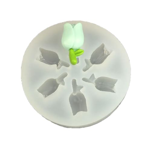 Doppelschicht Blütenknospen Silikonform Für Harzhandwerks Schmuckherstellung Mit Frangipani Rose Tulips Design Harzblüten Handwerkwerkzeuge von YANPINGJIA