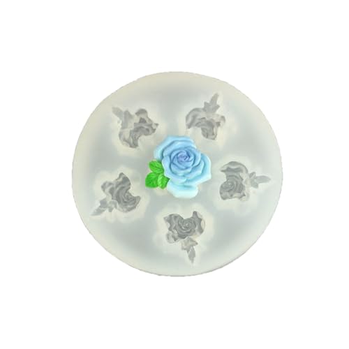 Silikon-Schmuckform für Ton, Epoxidharz, Materialien mit detaillierten Blumenmustern, lebensmittelechtes Silikon, Schmuckformen von YANPINGJIA