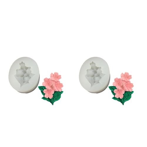 Silikon-Seifenformen mit Blumenstrauß, Epoxidharz, Silikon für die Herstellung von Seife, Schokolade, Fondant, Heimdekoration, Blumenhandwerk von YANPINGJIA